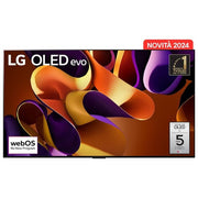 LG OLED77G45LW Serie G4 Smart TV 77'' 4K OLED evo Dolby Vision 4 HDMI 2.1 120Hz webOS 24 colore Argento
