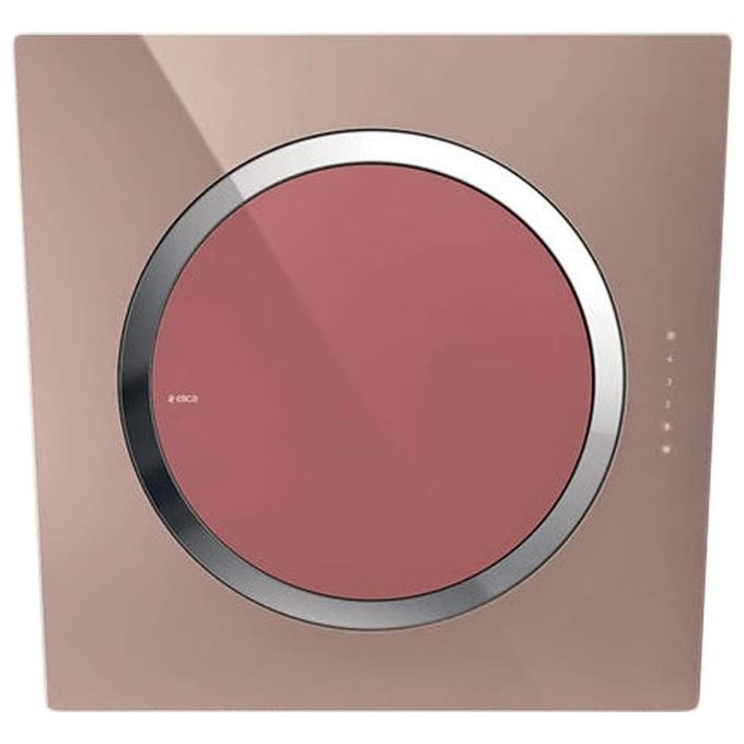 Elica PRF0100137 OM AIR BEAUTY-F-75 - Cappa a parete filtrante 75 cm, Classe A, Comandi touch, Illuminazione LED, Vetro colorato