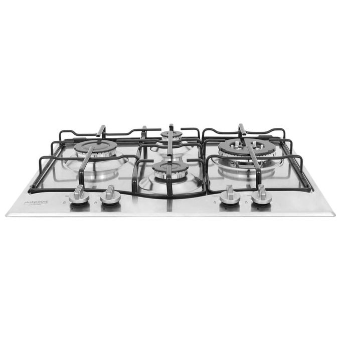 Hotpoint Piano Cottura a Gas 4 Zone 60 cm in Acciaio Inox PCN 642 T-IX-HAR Elegante e Funzionale