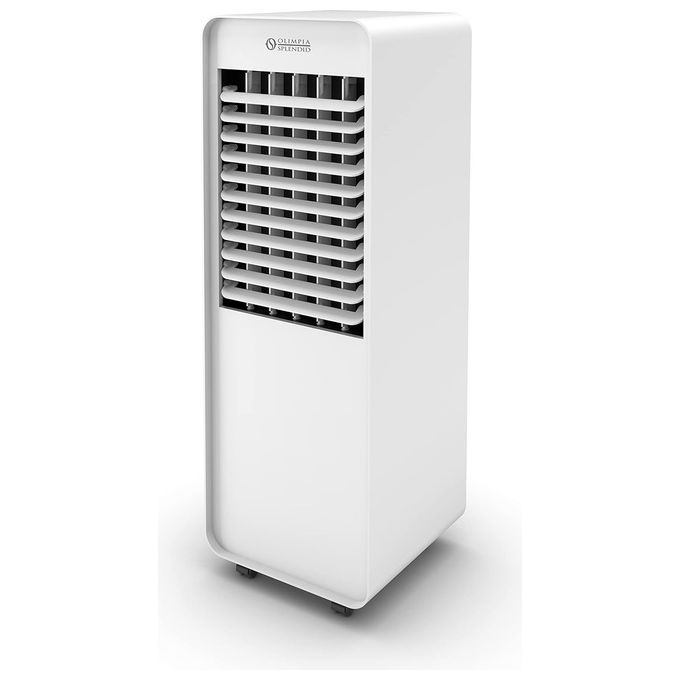 Olimpia Splendid 99242 Peler 10 WiFi Raffrescatore Evaporativo Torre 200 m3-h 3 velocita' serbatoio 10 L timer 8 h 60 W 55 dB colore Bianco