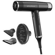 Ga.ma PH6065.BK iQ1 Perfetto Asciugacapelli 1600W Motore Brushless 110000 rpm Oxy-Active 3 velocita' 4 temperature colore Nero