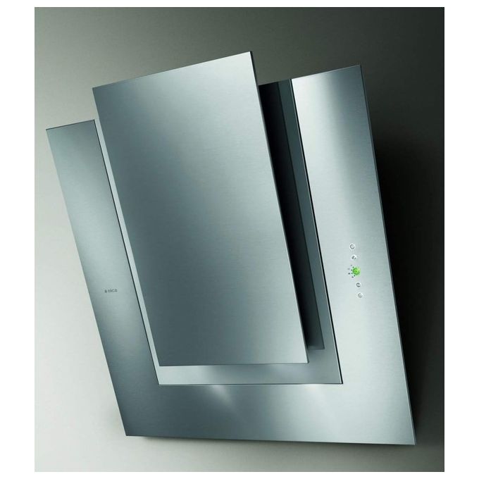 Elica PRF0010406 ICO IX-F-80 - Cappa a parete aspirante 80 cm, 801 m³-h, Classe A, 64 dB, Controllo Chef Control, 4 velocita' (3 + intensiva), Aspirazione perimetrale, Illuminazione LED 2x2,5 W, Acciaio inox
