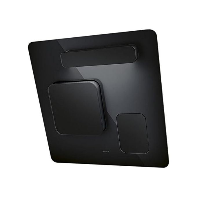 Elica PRF0020288 Feel Cappa a parete 80 cm 700 m³-h Classe A 44 dB Controllo Touch LED colore Nero