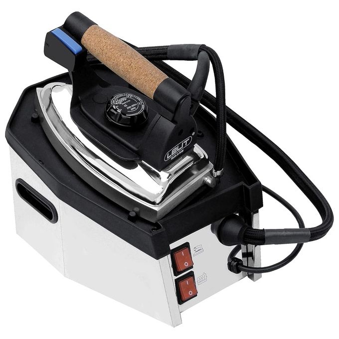 Lelit PS11N Ferro da stiro con caldaia separata 1,2 L 800 W 5,5 bar piastra acciaio inossidabile colore Nero