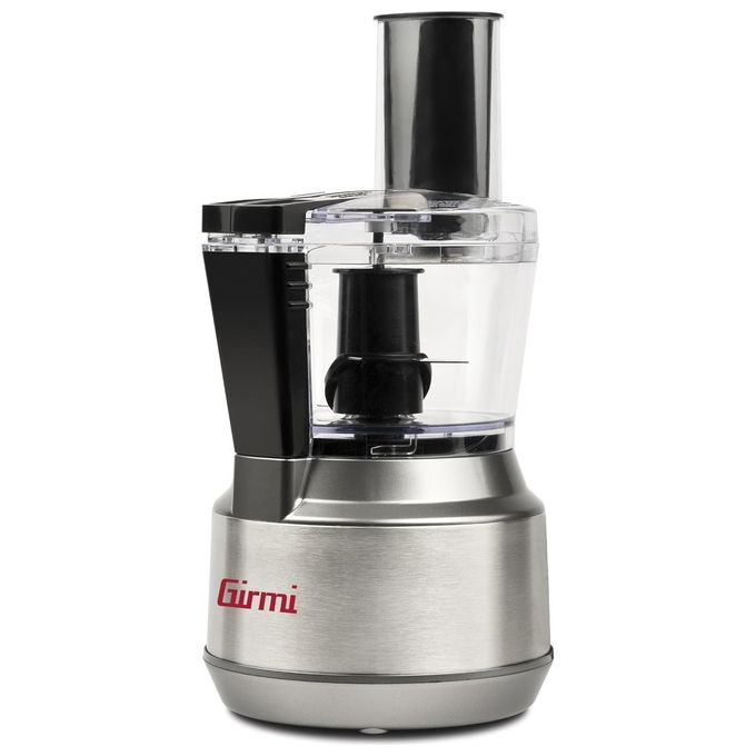 Girmi RB0100 Mastro Pocket Mini Robot da Cucina Multifunzione 300W 600cc 2 Velocita' 2 Dischi Inox colore Grigio