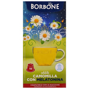 Borbone Confezione 10 Capsule Camomilla e Melatonina