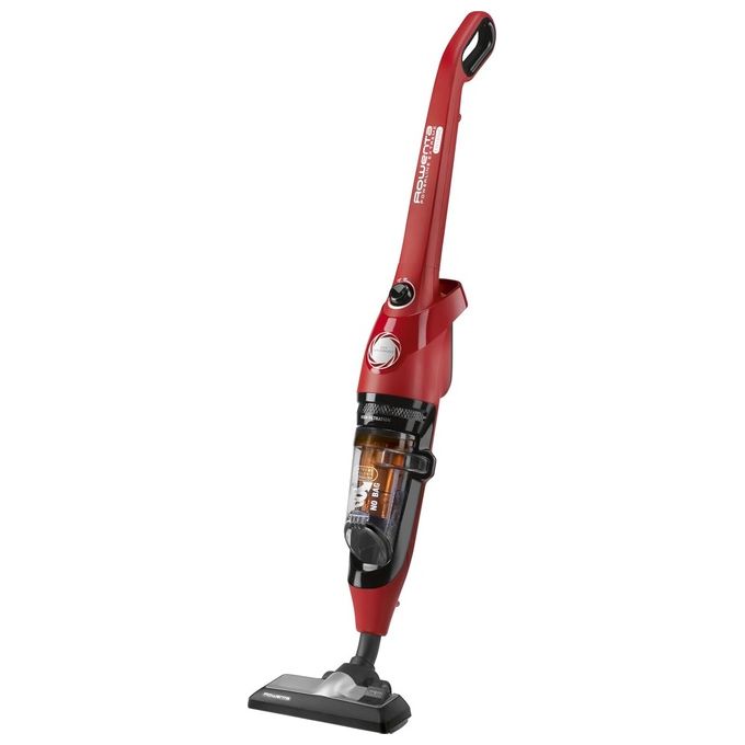Rowenta RH8133WA Powerline Extreme Cyclonic Scopa Elettrica con Filo Senza Sacchetto Pulizia a Secco Capacita' 0,9 Litri 750 W Rosso-Nero