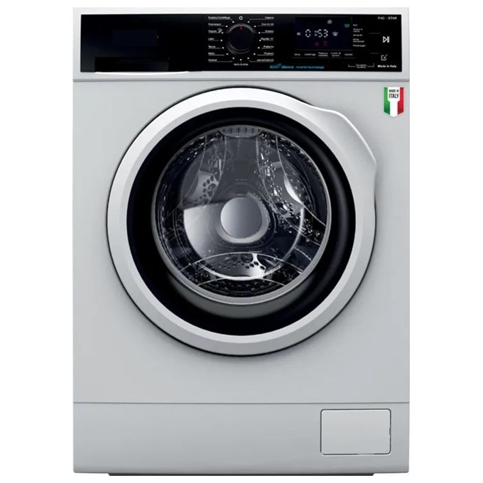 Sangiorgio FS714CA9 SLIM Lavatrice Frontale 7 Kg 1400 rpm Classe A Motore Inverter Vapore 15 programmi (84x60x45 cm) colore Bianco