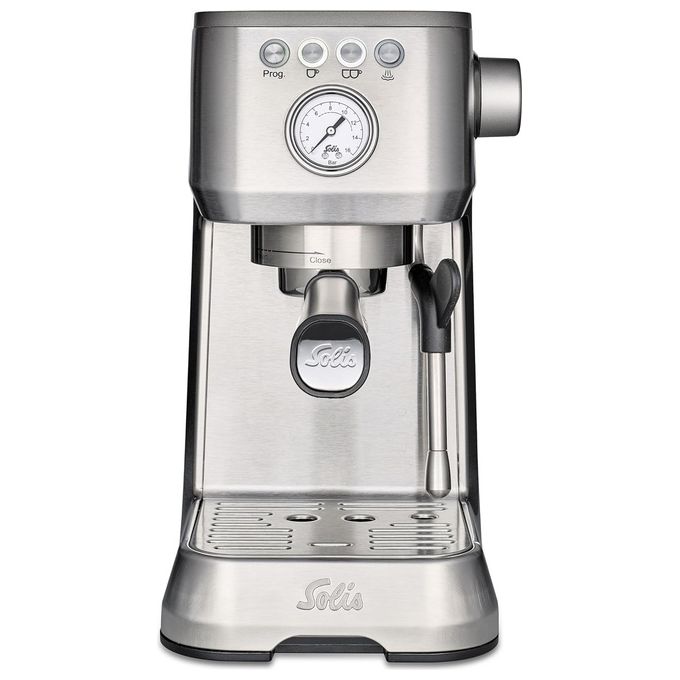 Solis TYP 1170 Barista Perfetta Plus Macchina da caffe' Semi-automatica 1,7 L 15 bar 1420 - 1700 W Funzione Vapore e Acqua Calda colore Argento