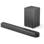Philips TAB5309-10 Soundbar 2.1 con Subwoofer Wireless 240W Dolby Digital Plus DTS Virtual:X HDMI ARC Bluetooth 5.3 colore Grigio