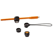 Tether Tools TG098 TetherGuard Kit di Supporto per Tethering Cavo Diametro 3 5 mm 8 5 mm con Sistema Magnetico di Sgancio Rapido colore Nero
