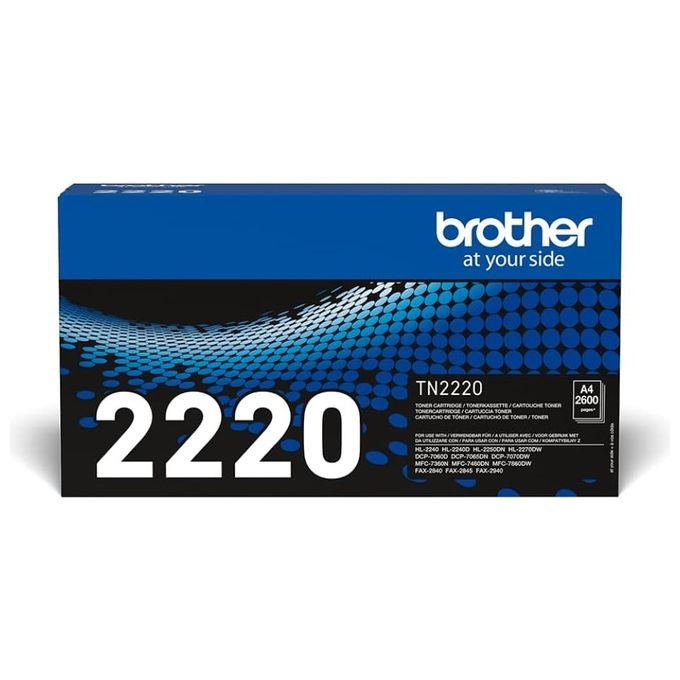 Brother toner da 2600 pagine TN2220