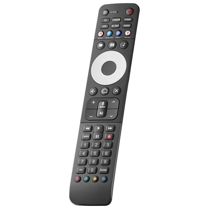 One For All URC 7966 Smart Control Pro Telecomando Universale 6 dispositivi IR Bluetooth controllo vocale colore Nero