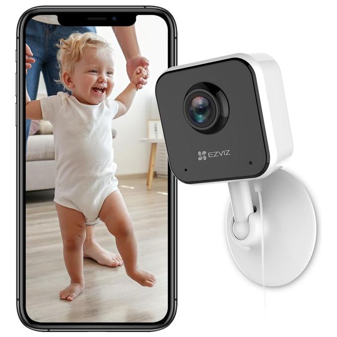 Ezviz Videocamera Sorveglianza CS H1C Usb C bianca