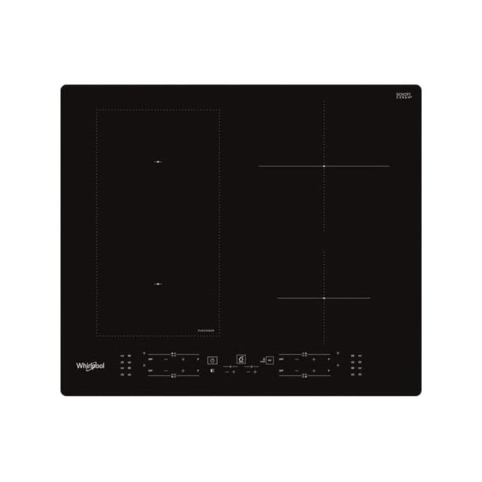 Whirlpool WL B8160 NE Piano Cottura ad Induzione 4 Zone 59 cm Nero