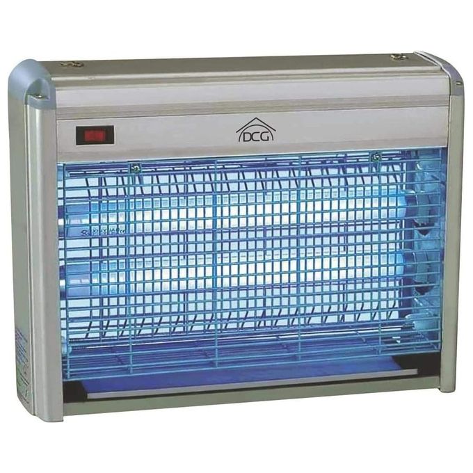 DCG ZA2010 Zanzariera elettrica per uso esterno 20W doppio tubo fluorescente griglia protettiva in metallo