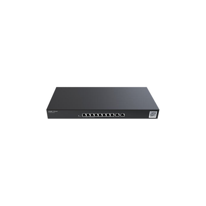 Ruijie Networks RG-EG310GH-E Router Cablato Gigabit Ethernet 10 porte LAN 4 porte WAN Firewall IPSec RAM 512 MB Flash 256 MB colore Nero