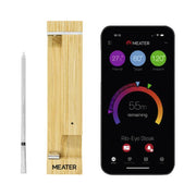 MEATER, Termometro per cibo digitale, Precisione 0.3°C, Wi-Fi, Nero e Acciaio inox