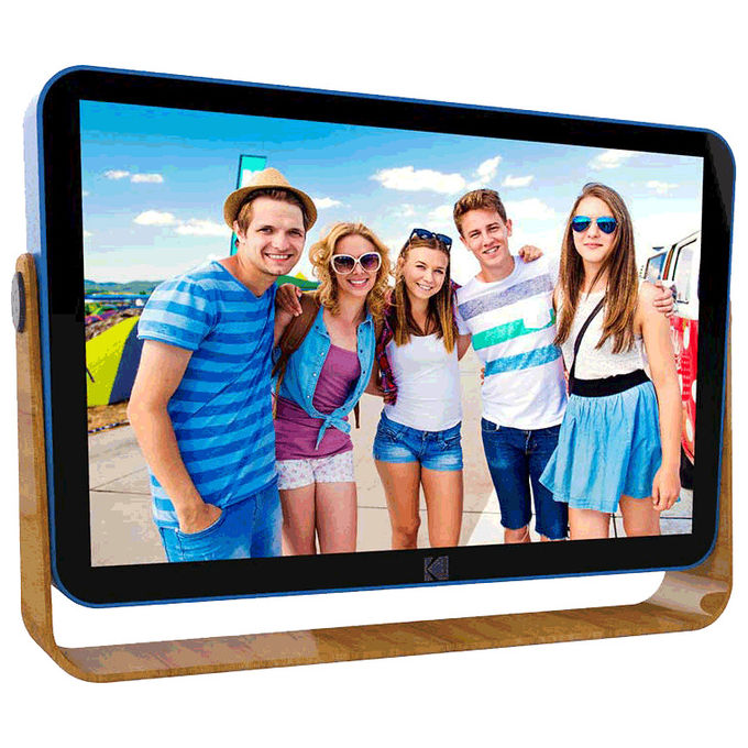 Kodak RWF108 Cornice per Foto Digitali 25,4 cm (10'') Risoluzione 1280 x 800 Pixel Display IPS Touch Screen Wi-Fi colore Legno Blu