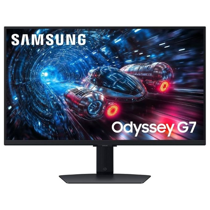 Samsung S27FG702EU Odyssey G7 Monitor Gaming 27'' IPS 4K UHD 3840x2160 360Hz 1ms HDR10+ G-Sync FreeSync Premium colore Nero