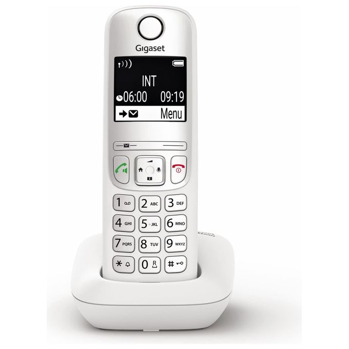 Gigaset S30852-H2810-B132 AE690 Telefono Analogico DECT Vivavoce Identificatore di Chiamata Display 5,08 cm (2'') colore Bianco