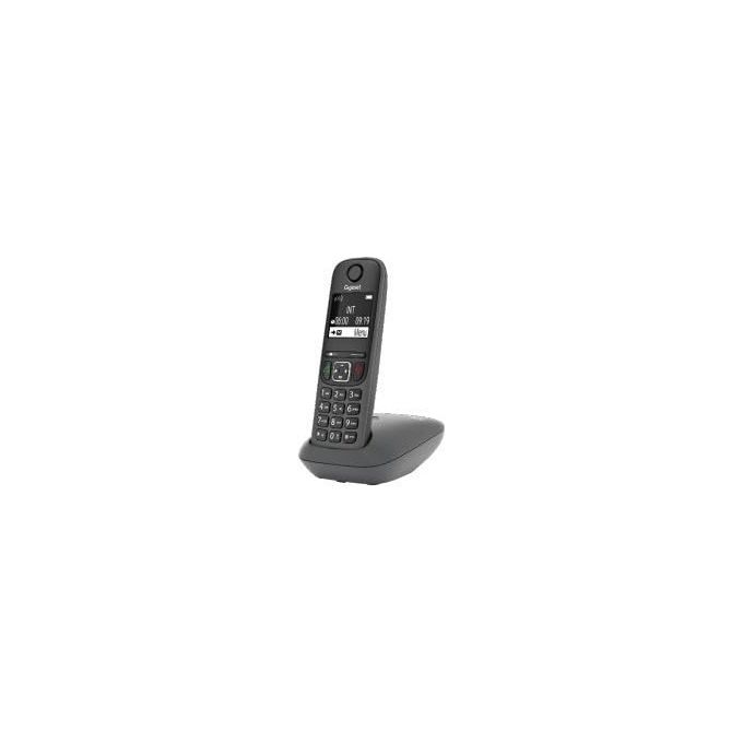 Gigaset S30852-H2810-B133 AE690 Telefono senza fili DECT Identificazione chiamante Vivavoce Display grafico 2 pollici colore Antracite