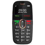 Gigaset S30853-H1234-R101 GL695 Telefono per Anziani 4G LTE Tasti Grandi Display 2.31'' Batteria 1400 mAh colore Nero