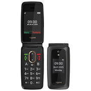 Gigaset S30853-H1235-R101 GL795 Telefono per Anziani Tasti Grandi Funzione SOS Bluetooth 5.0 Schermo 2.8'' Batteria 1400 mAh colore Nero