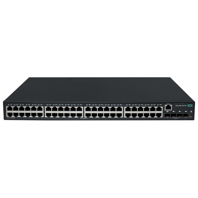 HPE S6X70A#ABB Switch di rete 48 porte 10-100-1000BASE-T 4 porte SFP 1G-2.5G PoE gestione web CLI SNMP API REST colore Nero