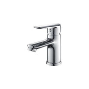 Idro Bric SCARUB0869CR One Miscelatore Lavabo Monocomando Cartuccia Ceramica 35 mm Piletta 1''1-4 PVC Flessibili Inox 3-8F colore Cromo
