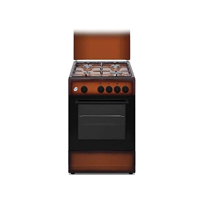 Ducati SD554BG Cucina a Gas libera installazione 4 Fuochi con Forno a Gas 49 Litri 50x50 cm Marrone
