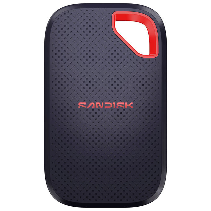 SanDisk SDSSDE70-1T00-G25 Extreme Portable SSD (V3) SSD Esterno 1 TB USB 3.2 Gen 2x2 Velocita' 2000 MB-s IP65 Resistente Cadute colore Rosso Blu