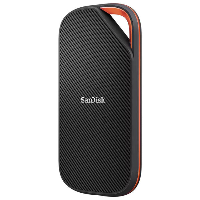 SanDisk SDSSDE82-2T00-G25 SSD Esterna Extreme Pro 2 TB USB4 Gen 3x2 fino a 3800 MB-s lettura IP65 Thunderbolt 4 colore Nero