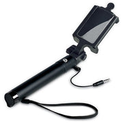 Celly SELFIEHD Bastone Selfie Telescopico con Specchio Supporto Universale Smartphone fino a 5.5'' Lunghezza max 70cm colore Nero