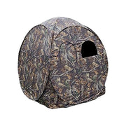 Stealth Gear SGWLFTMSQH Tenda Mimetica Professionale per Due Persone con Telaio in Acciaio Armonico a Molla e Finestre per Osservazione 4 pezzi colore Mimetico