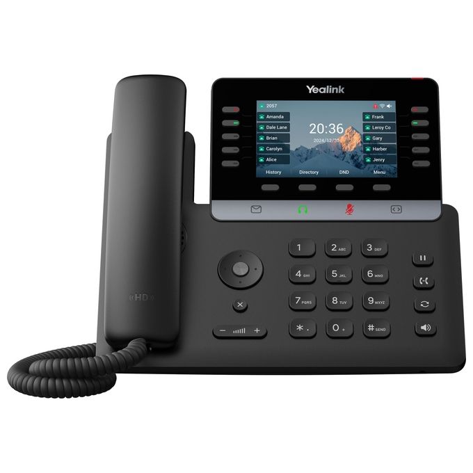 Yealink SIP-T74U Telefono IP Nero LCD 4.3'' Gigabit Ethernet T74U