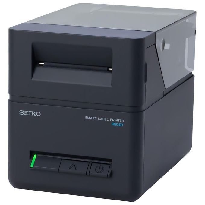 Seiko Instruments stampante per etichette SLP850, Bluetooth e USB, termica diretta, 300 dpi, 120 mm-s, compatibile iOS e Android