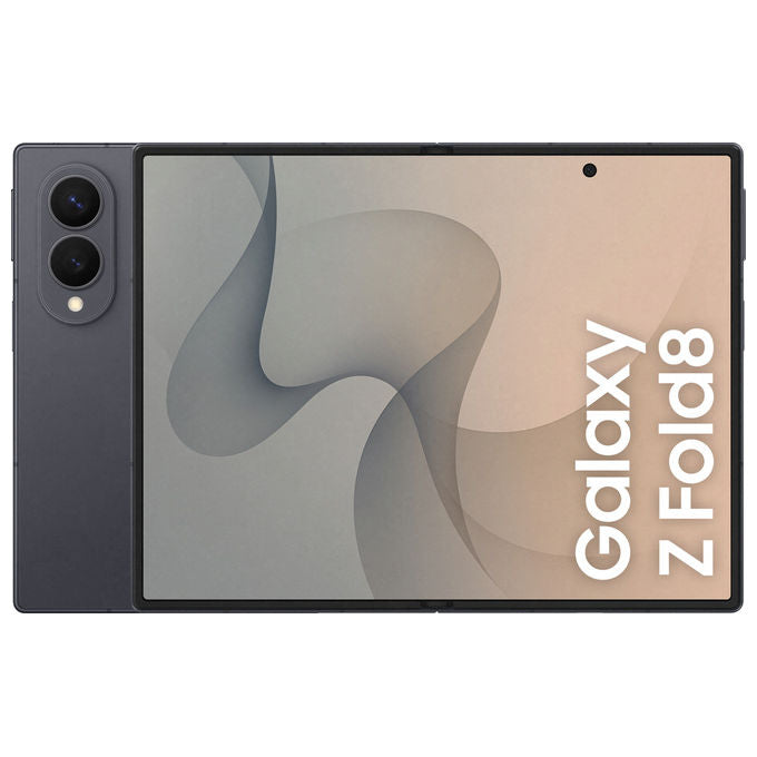 Samsung SM-F971BZKBEUE Galaxy Z Fold8 Smartphone 256GB RAM 12GB Processore Snapdragon 8 Elite Gen 5 Fotocamera 50MP Batteria 4800 mAh Display 7.6'' 120Hz colore Grafite