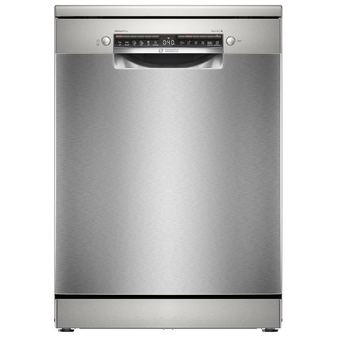 Bosch SMS4ECI28E Serie 4 Lavastoviglie Libera Installazione 14 coperti Classe A 42 dB Home Connect 6 programmi (84.5x60x60 cm) colore Inox