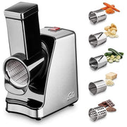 Solis 921.06 Slice and More Multigrattugia Elettrica 5 bocchelli 350 W colore Nero Acciaio inox