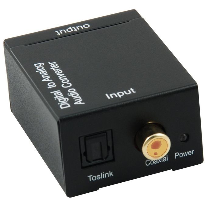 Techly 0766623908399 IDATA SPDIF 3 Scheda audio Convertitore da digitale ad analogico interfaccia SPDIF colore Nero