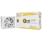 Seasonic SRP-CGX851-A5A32SF-W CORE GX-850 Alimentatore 850 W 80 PLUS Gold Completamente Modulare ATX 3.1 colore Bianco