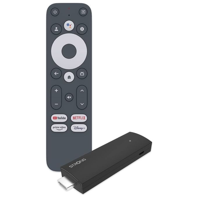 Strong SRT41 Dongle Smart TV HDMI 4K Ultra HD Android 11 Wi-Fi Dual Band Bluetooth 5.0 2 GB RAM 8 GB colore Nero