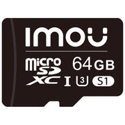 Imou ST2-32-S1 Scheda MicroSD 32 GB Classe 10 UHS-I U1 V10 Lettura 95 MB-s Scrittura 25 MB-s colore Nero