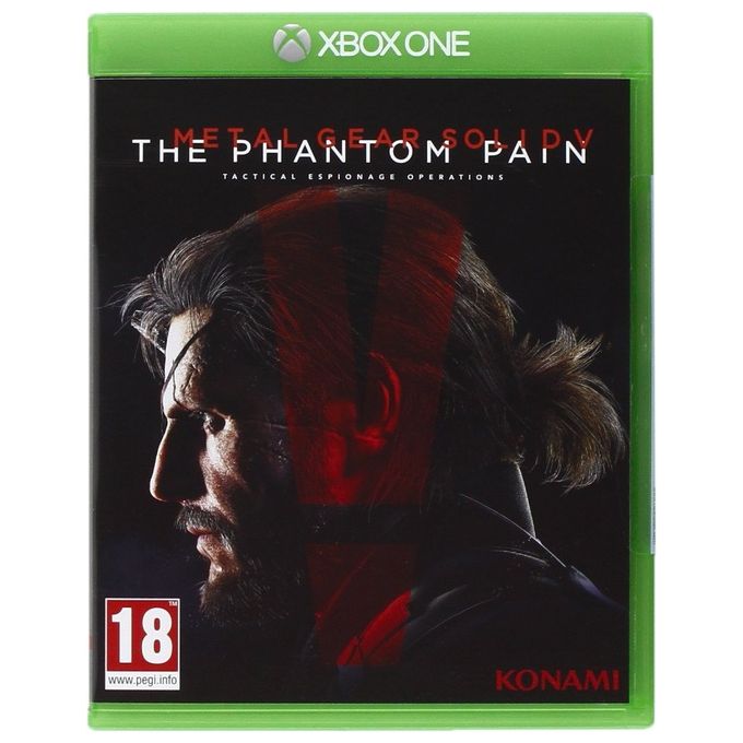 Metal gear solid v the phantom pain videogioco azione avventura xbox one pegi 18 konami