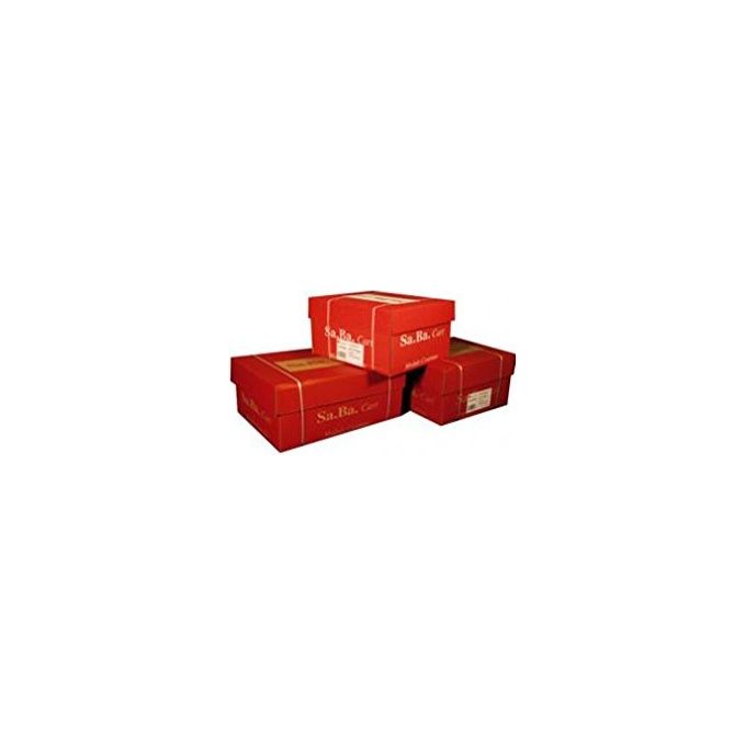 Sa.Ba.Cart carta modulo continuo 3 copie, 240 mm x 11'', piste staccabili, Bianco, 750 fogli, carta chimica