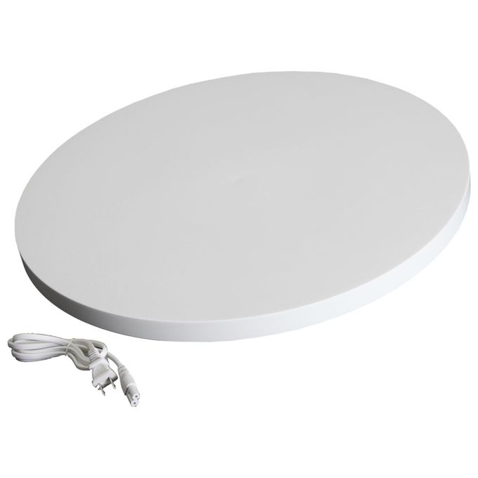 Falcon Eyes 291682 Mini Turntable T360-A3 Giradischi 60 cm fino a 40 Kg Alimentazione 110-240 V 120 secondi giro colore Nero
