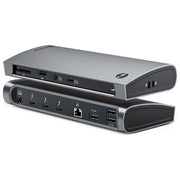 Alogic TB4D3TB Docking Station Thunderbolt 4 3 Porte 135 W Supporto 4K Ultra HD colore Nero