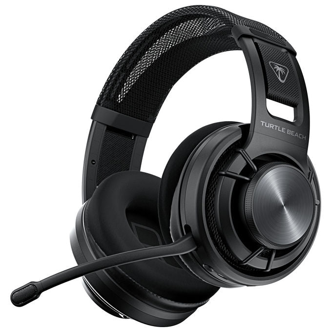 Turtle Beach TBS-5101-05 Atlas Air Auricolare Gaming Wireless 2,4 GHz + Bluetooth 5,2 Audio 24-bit 40 mm 50 h Batteria Cuffie Circumaurali con Microfono Staccabile colore Nero