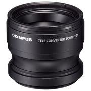 Olympus TCON-T01 Teleconverter per Fotocamera Subacquea Serie TG Ingrandimento 1.7x Impermeabile IPX8 colore Nero